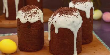 Шоколадный кулич