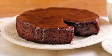 шоколадный пирог