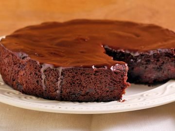 шоколадный пирог