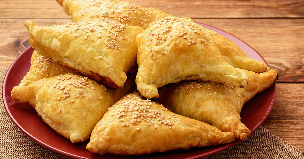 слойки с капустой