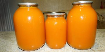 Сок из тыквы с апельсином