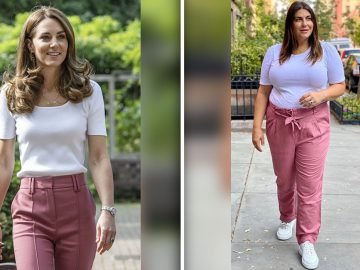 Стиль одежды для полных