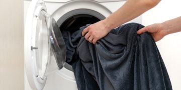 стирка пледа