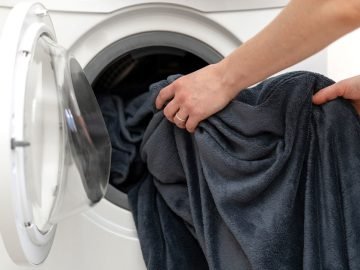 стирка пледа