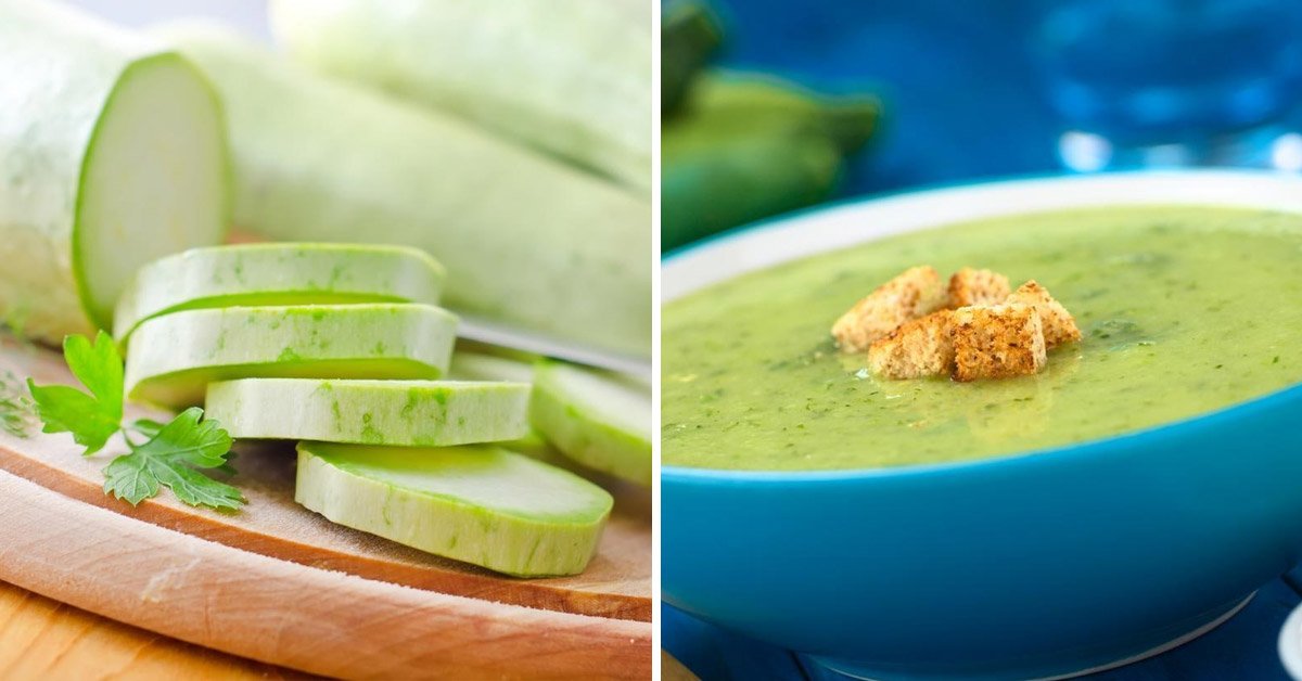 Суп-пюре из кабачков