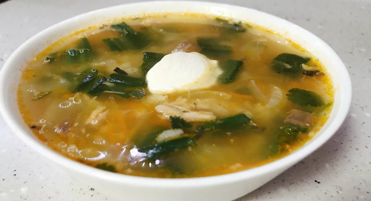 суп с рыбой