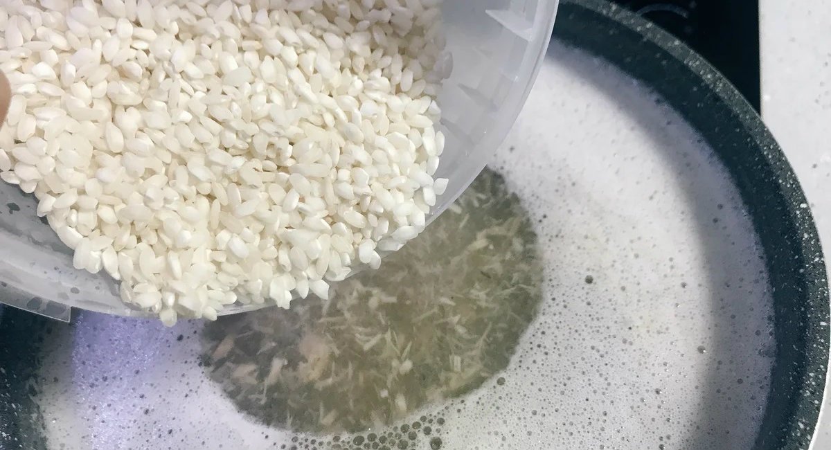 суп с рисом