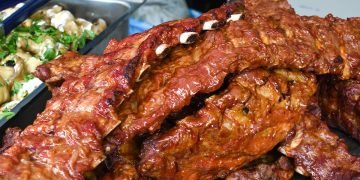 свиные ребрышки в духовке