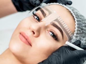 тест с бровями