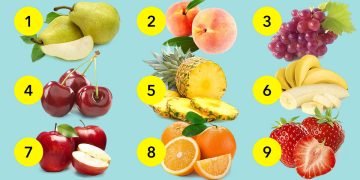 тест с фруктами