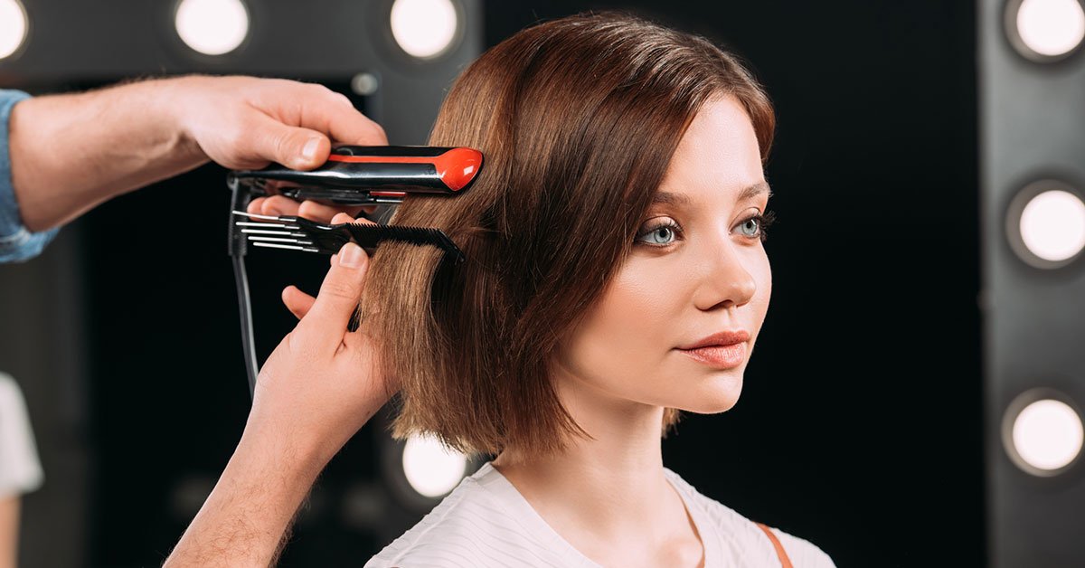 тест с прической