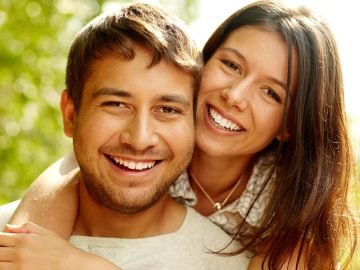 тест со счастливой парой