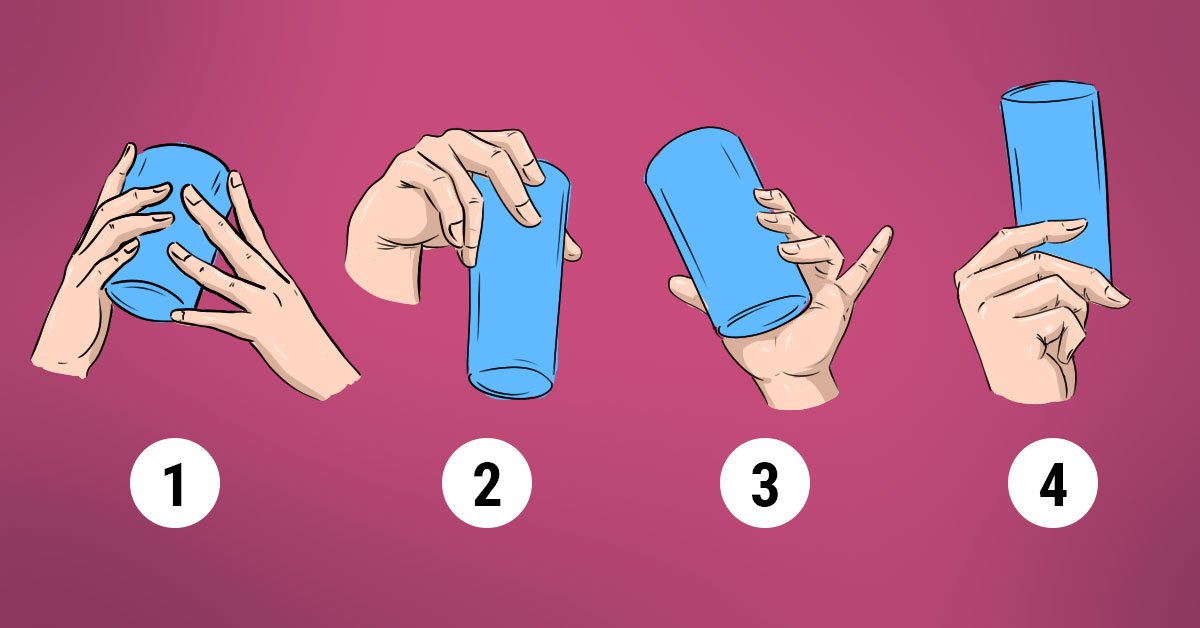 тест со стаканом