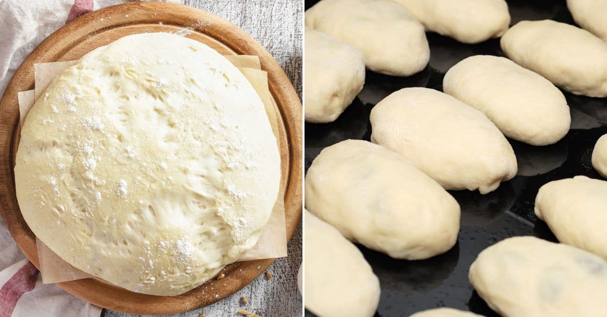 Тесто на кефире без дрожжей для пирожков