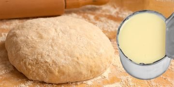 тесто на сгущенном молоке