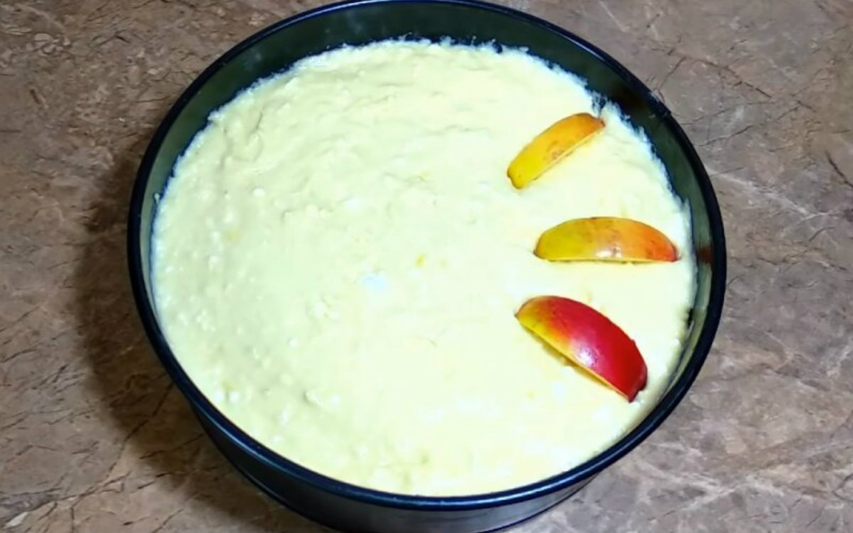 пирог с яблоками