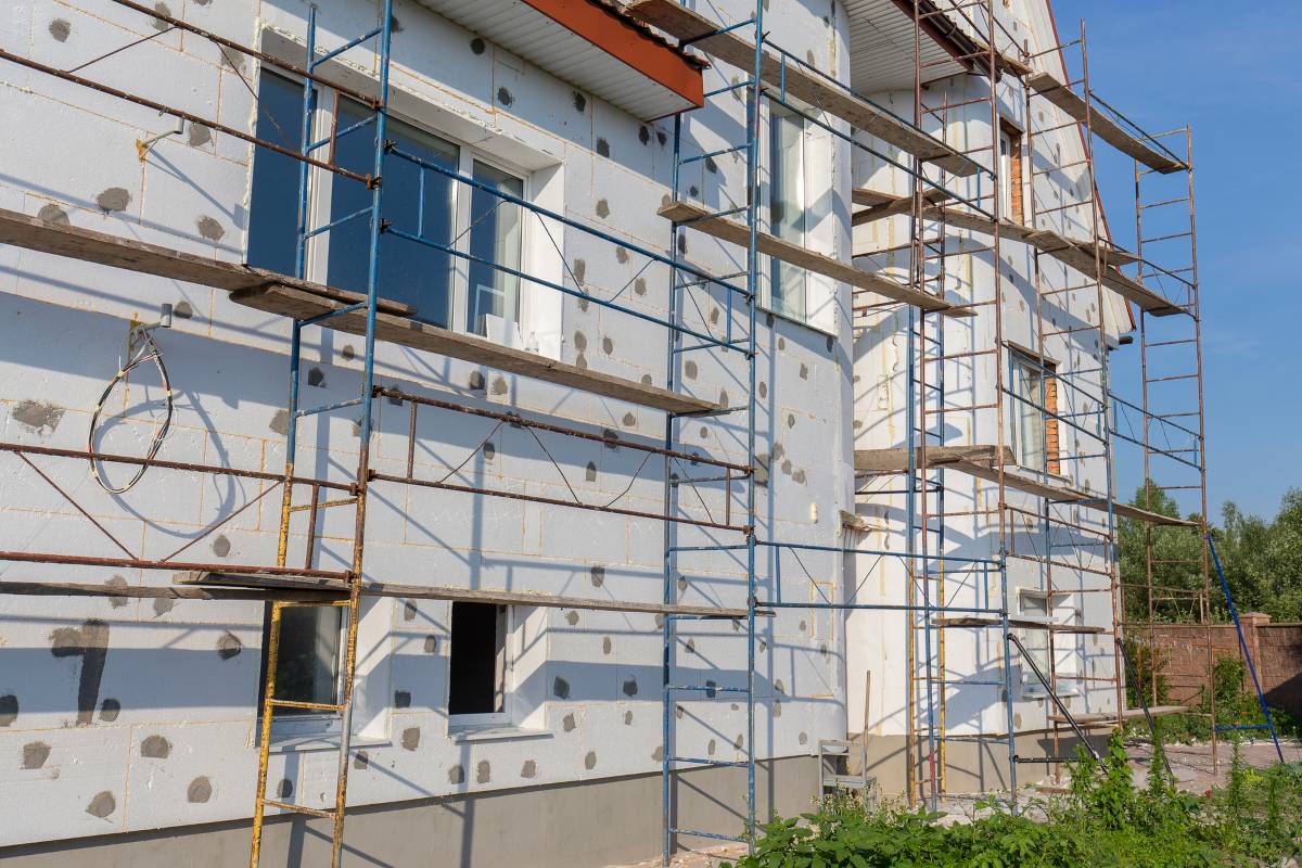 утепление фасада дома снаружи