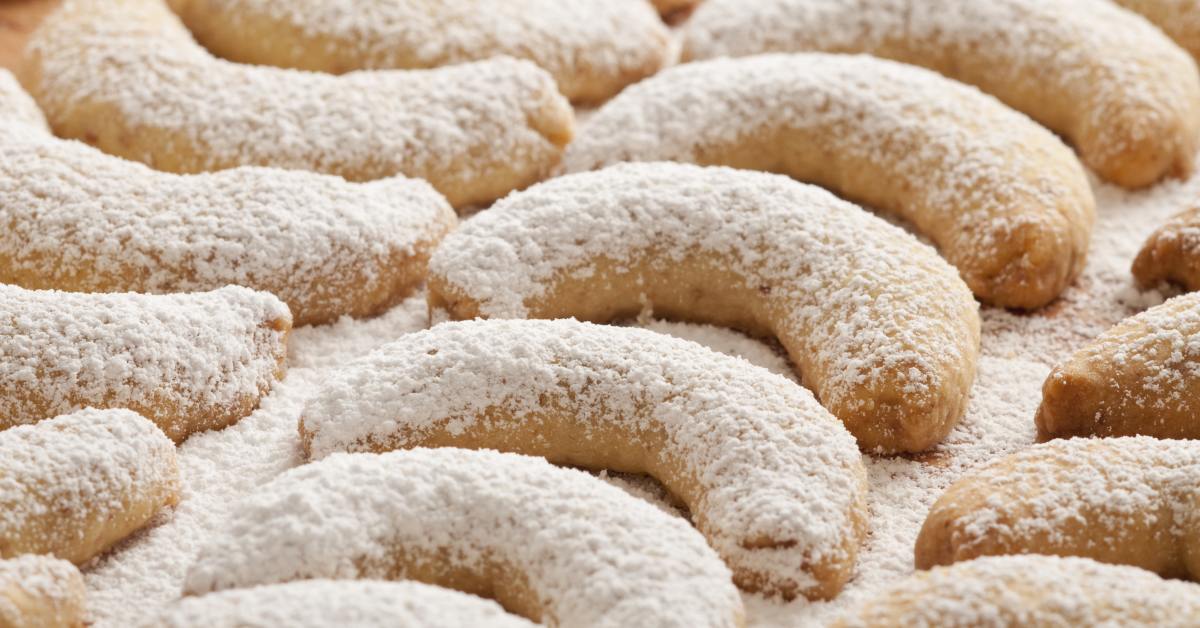 ванильные рогалики