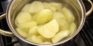 вареная картошка