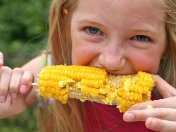 вареная кукуруза
