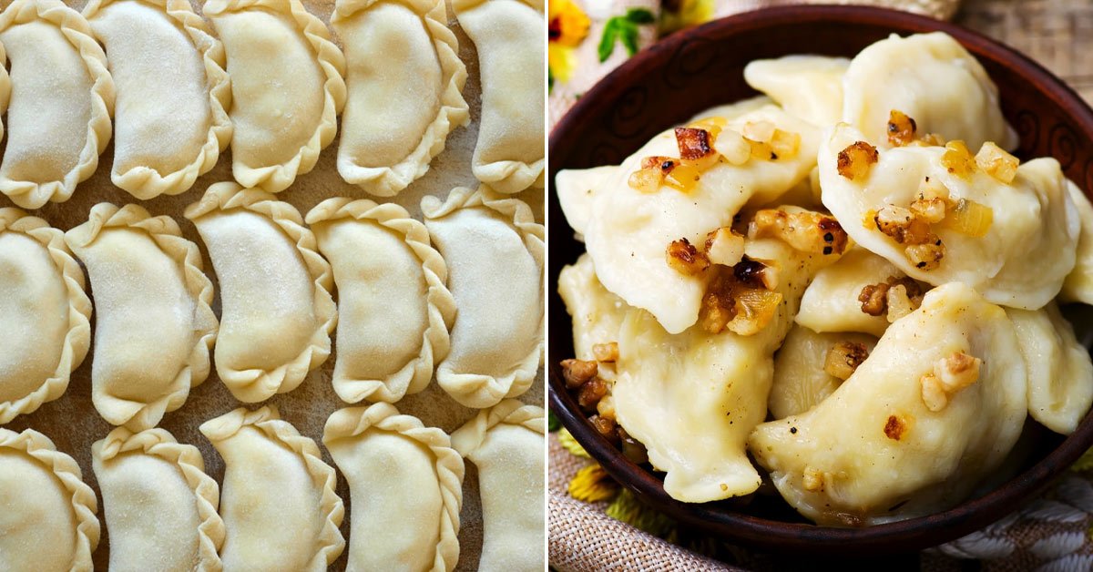 Вареники с сырой картошкой