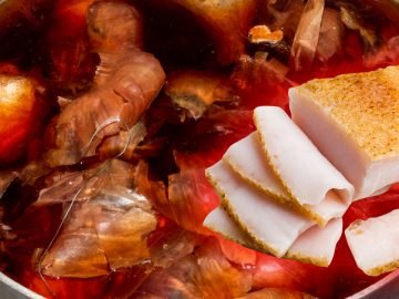 вареное сало