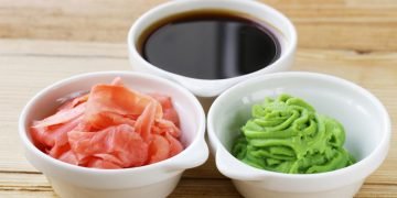 Васаби и имбирь