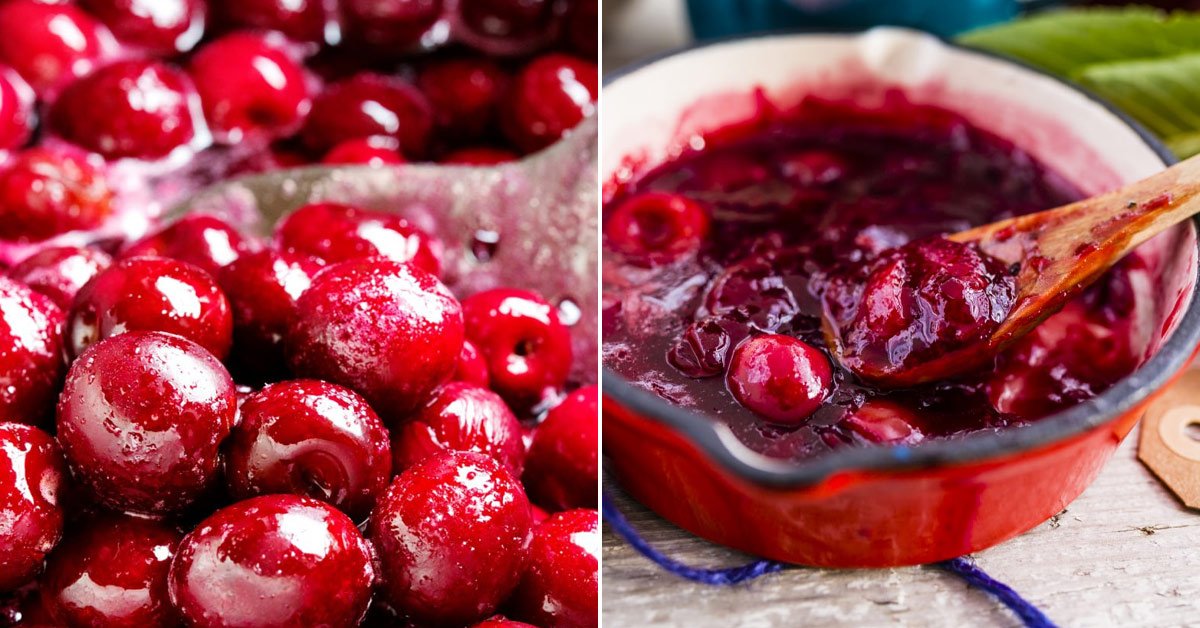 Вишневое варенье на зиму