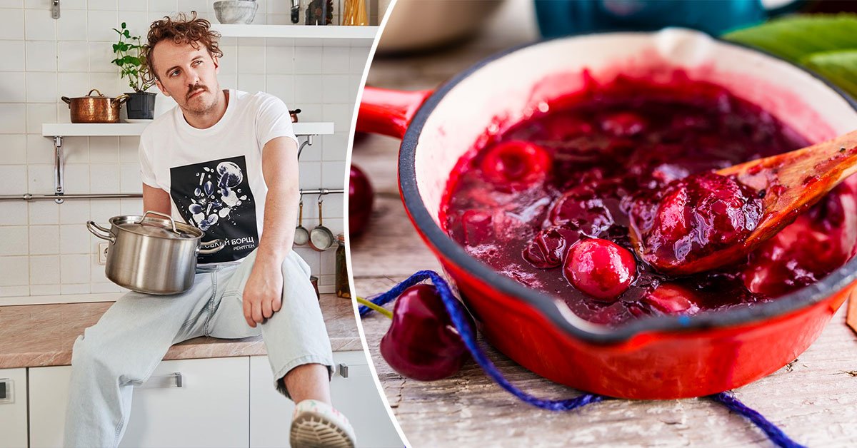 вишневое варенье по-киевски