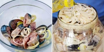 Вкусная маринованная скумбрия