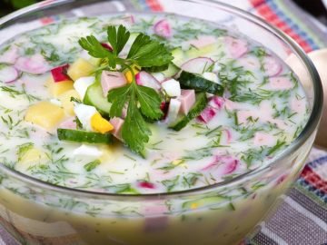 вкусная окрошка