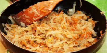 Вкусная тушеная капуста