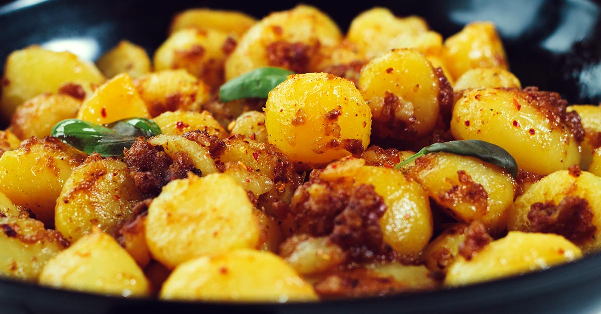 вкусная жареная картошка