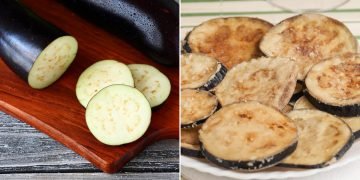 Вкусное блюдо из баклажанов на сковороде