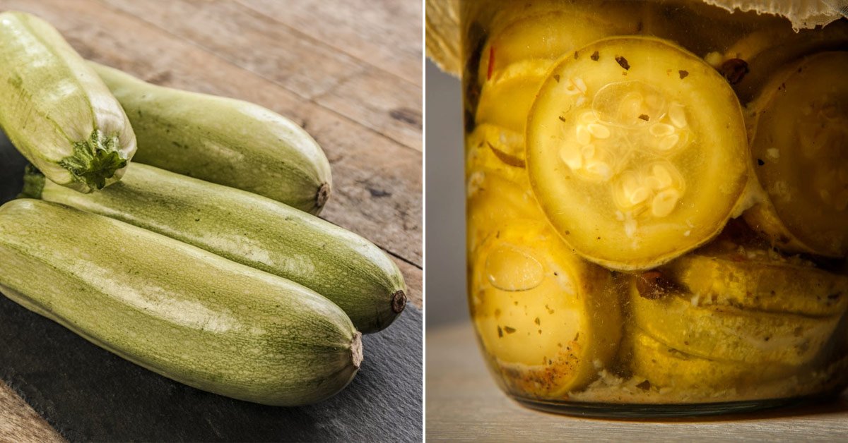 Вкусные маринованные кабачки