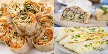 Вкусные начинки для лаваша