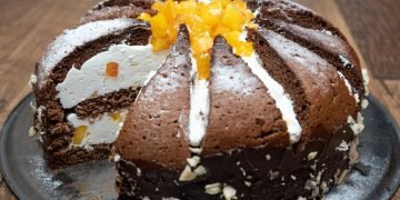 Вкусный бисквитный торт