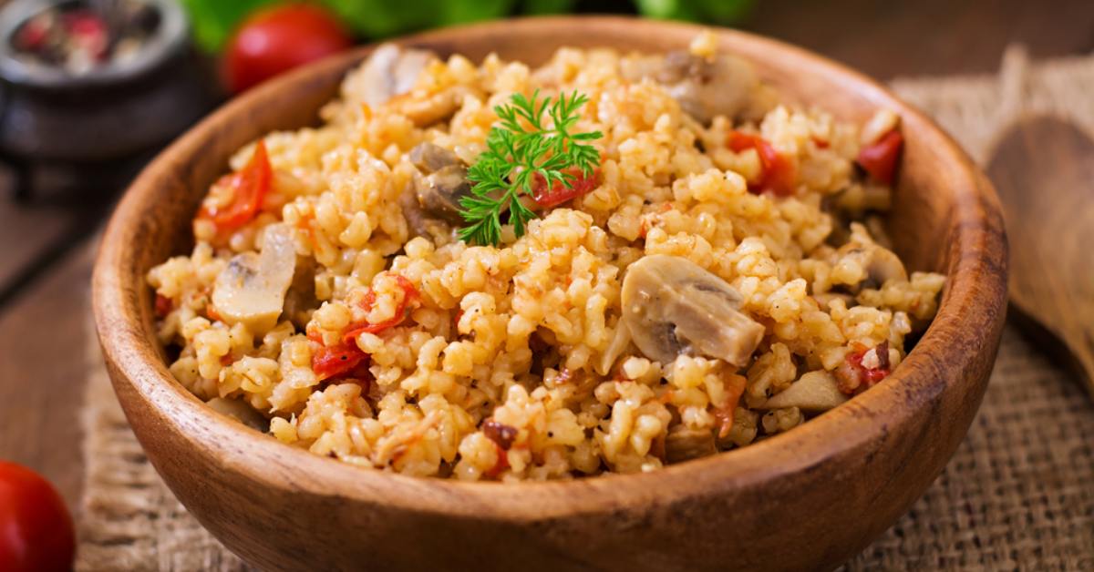 Вкусный булгур