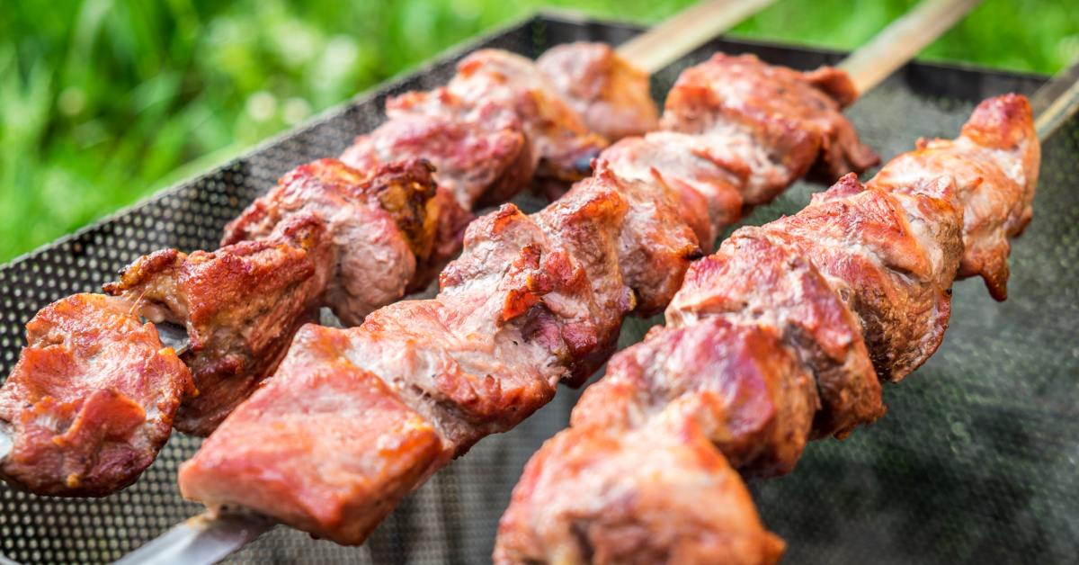 Вкусный маринованный шашлык