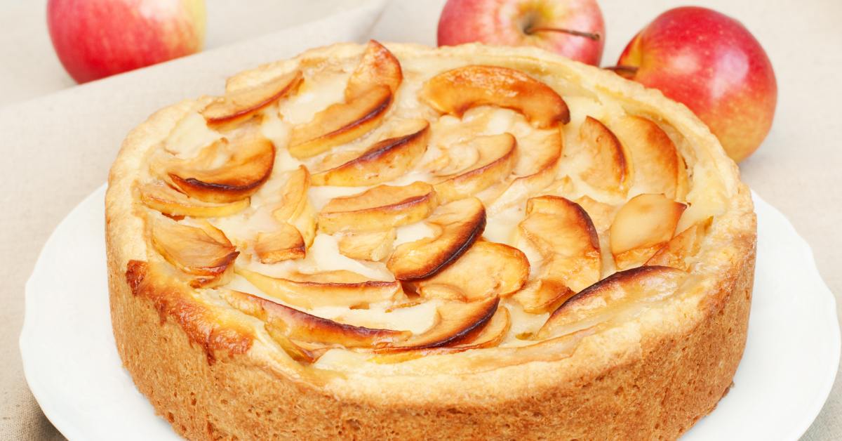 Вкусный яблочный пирог