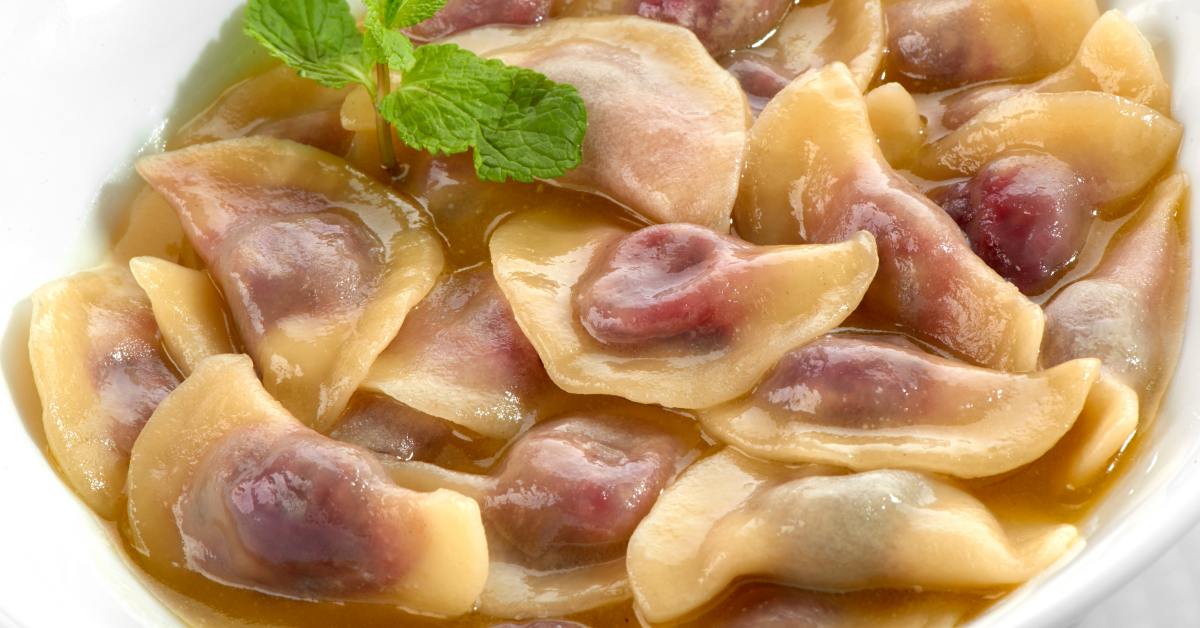 вода после вареников