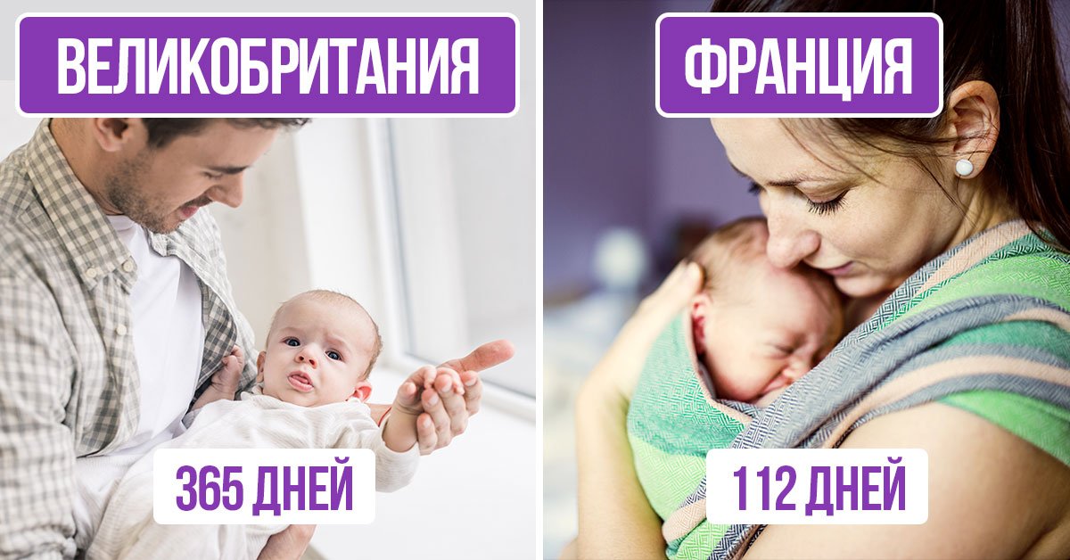 Время отпуска по уходу за ребенком