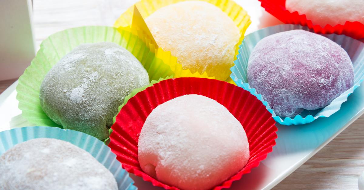 японский десерт моти