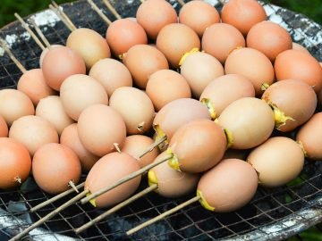 яйца на гриле