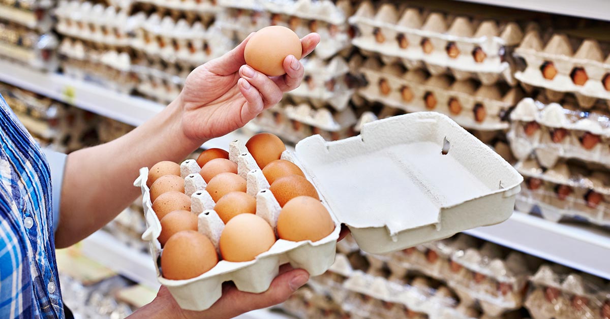 яйца в коробке