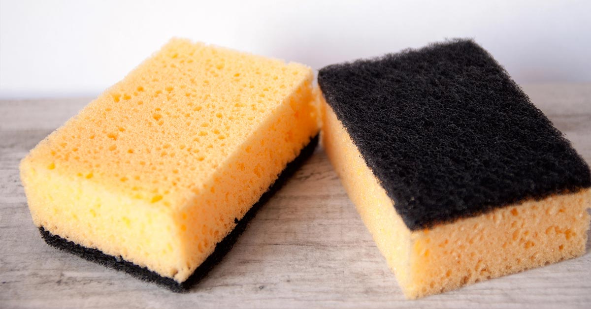 Зачем разрезать мочалки пополам