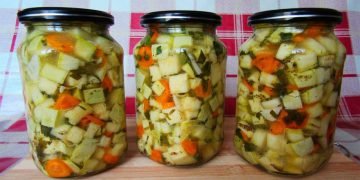 Заготовка кабачков на зиму банках