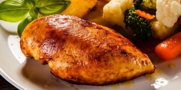 запеченная куриная грудка