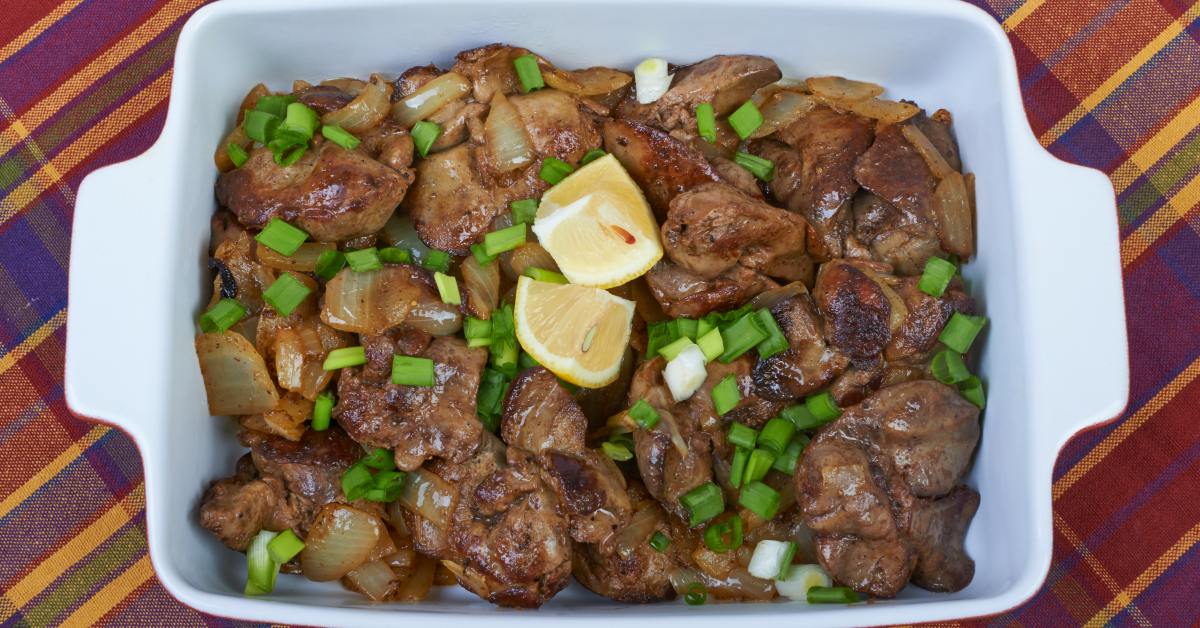 Запеченная курица печень: самый простой рецепт