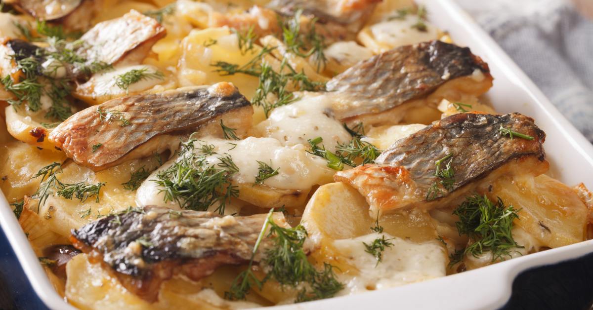 запеченная сельдь